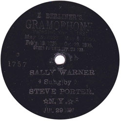 Berliner's Gramophone 1757